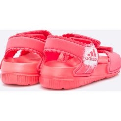 Adidas Performance - Sandały dziecięce. Różowe sandały dziewczęce adidas Performance, z materiału, bez zapięcia. W wyprzedaży za 89,90 zł.