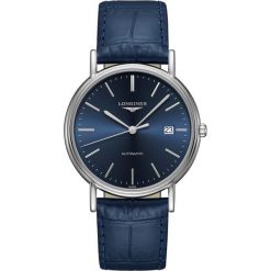 LONGINES Presence L4.921.4.92.2. Szare zegarki męskie LONGINES, ze stali. Za 4550,00 zł.