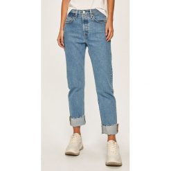 Levi's - Jeansy 501. Czerwone jeansy damskie Levi's®, s, z podwyższonym stanem. Za 419,90 zł.