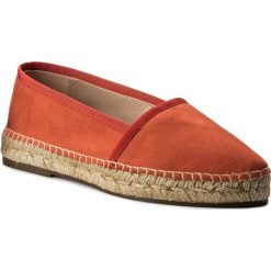 Espadryle STUART WEITZMAN - Evon XL17480 Paprika Seda Suede. Pomarańczowe espadryle damskie marki Stuart Weitzman, bez wzorów, ze skóry, bez obcasa, na płaskiej podeszwie. W wyprzedaży za 809,00 zł.