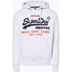 Superdry - Męska bluza nierozpinana, szary. Szare bluzy męskie marki Superdry, xl, z nadrukiem, z kapturem, bez rękawów, z kapturem. Za 249,95 zł.