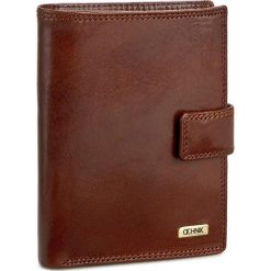Duży Portfel Męski OCHNIK - PL-190 Cognac. Brązowe portfele męskie marki Ochnik, ze skóry. W wyprzedaży za 229,00 zł.