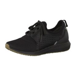 Tamaris Damskie Trampki 1-1-23732-21-001 Black (Rozmiar 37). Czarne buty sportowe damskie marki Tamaris. W wyprzedaży za 193,00 zł.