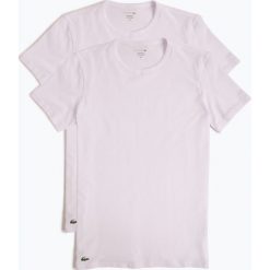 Lacoste - T-shirty męskie pakowane po 2 szt., biały. Białe t-shirty męskie Lacoste, m, eleganckie. Za 129,95 zł.