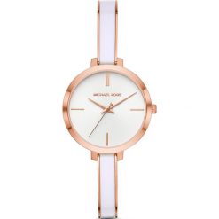 ZEGAREK MICHAEL KORS Jaryn MK4342. Różowe, analogowe zegarki damskie Michael Kors, ze stali. Za 999,00 zł.