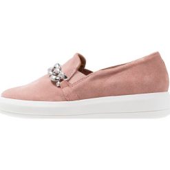 Creepersy damskie: Bianco LOAFER Półbuty wsuwane light pink