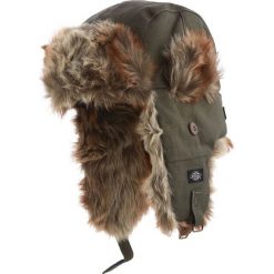 Dickies Trout Creek Czapka oliwkowy. Zielone czapki damskie marki Dickies, na zimę, w paski. Za 121,90 zł.