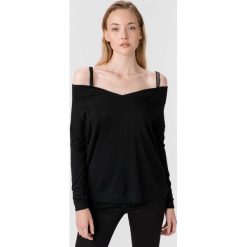 Liu Jo Sweter Czarny. Czarne bluzy damskie Liu Jo, xs, z aplikacjami, z wiskozy, bez rękawów, bez kaptura. Za 471,95 zł.