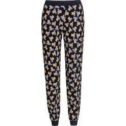 Spodnie MOSCHINO UNDERWEAR Print|Czarny. Czarne spodnie dresowe damskie marki Moschino Underwear, z bawełny. Za 462,00 zł.
