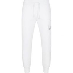 Spodnie dresowe Love Moschino. Białe spodnie męskie xl, bez wzorów, z bawełny. Za 499,00 zł.