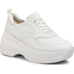 Sneakersy VAGABOND - Sprint 2.0 4829-202-01 White. Białe półbuty damskie Vagabond, na co dzień, bez wzorów, ze skóry, bez obcasa, na płaskiej podeszwie, bez zapięcia. Za 419,00 zł.
