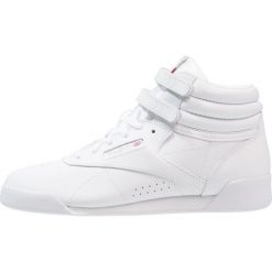 Reebok Classic Tenisówki i Trampki wysokie white/silver. Białe trampki dziewczęce marki Reebok Classic, z materiału. Za 199,00 zł.