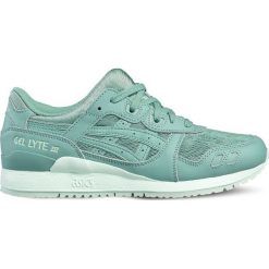 Asics Gel-Lyte III H756L-8788 buty sneakers damskie zielone 37,5. Zielone buty sportowe damskie Asics lifestyle, bez wzorów, ze skóry, sportowe, asics gel lyte. W wyprzedaży za 299,99 zł.