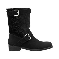 Cellbes Buty Shirley czarny female czarny 36. Czarne botki damskie Cellbes, z syntetyku, bez obcasa, z paskami. Za 279,00 zł.