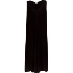 Sukienka DEHA EXPRESSION. Czarne sukienki damskie Deha, bez wzorów, z tkaniny, bez kołnierzyka, z długim rękawem, długie, maxi, oversize. Za 510,00 zł.