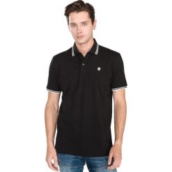 G-Star RAW Dunda Polo Koszulka Czarny. Czarne podkoszulki męskie l, z elastanu, retro. Za 249,95 zł.