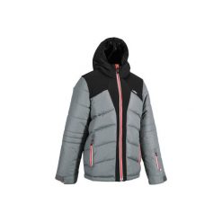 Kurtka narciarska dla dzieci WARM MAXI. Czarne kurtki męskie marki WED'ZE, m. Za 199,99 zł.