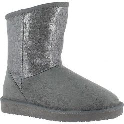Buty zimowe damskie: Zimowe botki „Clio” w kolorze szarym