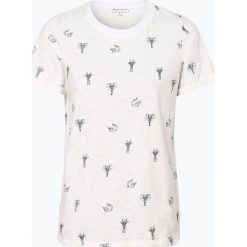 Marie Lund - T-shirt damski, beżowy. Brązowe t-shirty damskie Marie Lund, l, z nadrukiem, z bawełny, bez kołnierzyka. Za 59,95 zł.