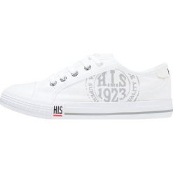 Trampki damskie slip on: H.I.S Tenisówki i Trampki white