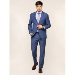 Koszula Tommy Hilfiger Tailored Twill Classic TT0TT06130. Niebieskie koszule męskie Tommy Hilfiger Tailored, m, bez wzorów, z bawełny, biznesowe, bez kołnierzyka, bez rękawów. W wyprzedaży za 169,00 zł.