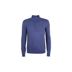 Swetry Trussardi 32M42INT. Niebieskie swetry męskie Trussardi, xxl, bez wzorów, bez kołnierzyka, bez kaptura. Za 239,00 zł.