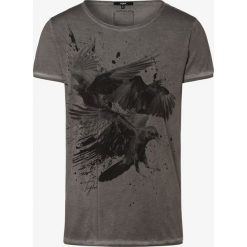 Tigha - T-shirt męski, szary. Szare t-shirty męskie Tigha, m, z nadrukiem, z bawełny, eleganckie. Za 179,95 zł.