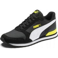 BUTY ST RUNNER. Żółte buty sportowe damskie Puma, bez wzorów, z gumy, młodzieżowe. Za 269,99 zł.