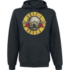 Bejsbolówki męskie: Guns N' Roses Distressed Bullet Bluza z kapturem czarny