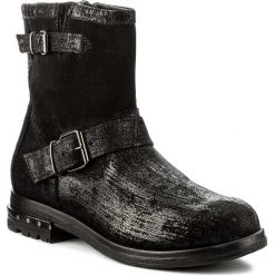 Botki KHRIO - 172K5911VUVX Nero. Czarne buty zimowe damskie marki Khrio, z polaru, na obcasie. W wyprzedaży za 339,00 zł.