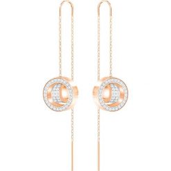 Pozłacane kolczyki z kryształami Swarovski. Żółte kolczyki damskie Swarovski, Thomas Sabo, z kryształem, złote. W wyprzedaży za 289,95 zł.