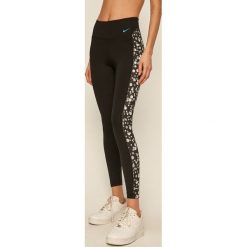 Nike - Legginsy. Czarne spodnie damskie Nike, s, z elastanu. Za 199,90 zł.