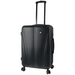Mia Toro walizka podróżna M1238/3-M czarny. Czarne walizki Mia Toro, bez wzorów, eleganckie. Za 449,00 zł.