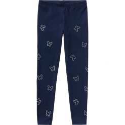 Legginsy dziewczęce: Legginsy w kolorze granatowym