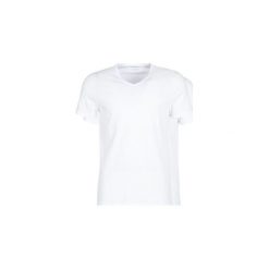 T-shirty z krótkim rękawem Emporio Armani CC722-111648-04710. Białe t-shirty męskie Emporio Armani, s, bez wzorów, bez kołnierzyka, krótkie. Za 152,20 zł.