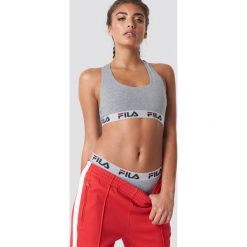 FILA Biustonosz Logo - Grey. Szare biustonosze Fila, bez wzorów. Za 100,95 zł.