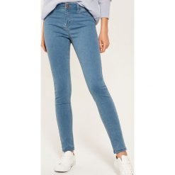 Jeansy skinny - Niebieski. Niebieskie jeansy damskie marki House, bez wzorów, z jeansu. Za 59,99 zł.