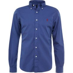 Polo Ralph Lauren SLIM FIT Koszula light navy. Szare koszule męskie slim marki Polo Ralph Lauren, l, z bawełny, button down, z długim rękawem. Za 419,00 zł.