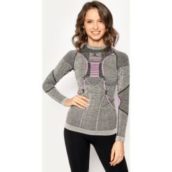 Bielizna termoaktywna górna X-Bionic Merino Shirt 4.0 Long APWT06W19W. Szara koszulki damskie termoaktywne X BIONIC, m, bez wzorów, z elastanu. W wyprzedaży za 459,00 zł.