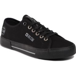 Tenisówki BIG STAR - FF174057 Black. Czarne półbuty męskie BIG STAR, na co dzień, bez wzorów, z gumy, klasyczne, bez zapięcia. Za 119,00 zł.