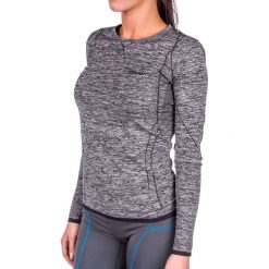 Topy sportowe damskie: Craft Koszulka damska Active Comfort RN LS Baselayer Craft szara r. L (1903714-B999)