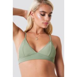 Stroje kąpielowe damskie: Hot Anatomy Trójkątna góra bikini Flirty – Green
