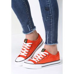 Pomarańczowe Trampki Don't Stop. Czerwone trampki i tenisówki damskie marki vices. Za 49,99 zł.