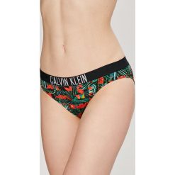 Calvin Klein Jeans - Figi kąpielowe. Stroje kąpielowe damskie Calvin Klein Jeans, s, bez wzorów, z elastanu. W wyprzedaży za 119,90 zł.