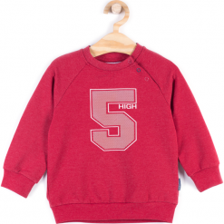 Bluza. Czerwone bluzy chłopięce rozpinane REBELS, z bawełny. Za 34,90 zł.