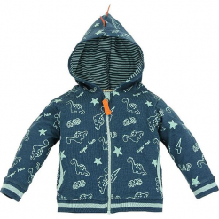 Bluza w kolorze niebieskim. Niebieskie bluzy niemowlęce Bondi, z aplikacjami. W wyprzedaży za 49,95 zł.