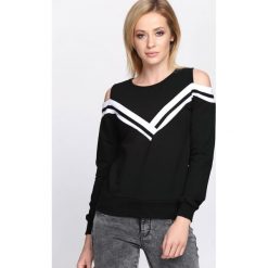 Bluzy damskie: Czarna Bluza Forever Free