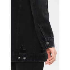 Płaszcze damskie pastelowe: TWINTIP Krótki płaszcz black denim