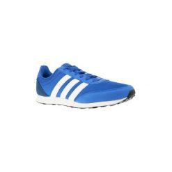 Buty adidas V Racer 2.0 BC0107. Niebieskie trampki męskie Adidas, bez wzorów, bez zapięcia. Za 189,99 zł.