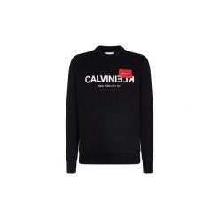 Bluzy Calvin Klein Jeans K10K104517 TEXT REVERSE LOGO. Czarne bluzy męskie Calvin Klein Jeans, s, bez wzorów, z jeansu, bez kołnierzyka, bez rękawów, bez kaptura. Za 365,99 zł.